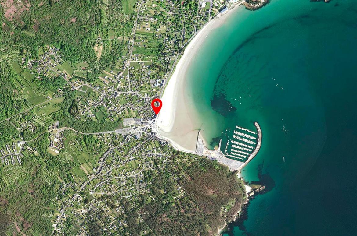 Hotel & Restaurant De La Plage Crozon Exterior photo