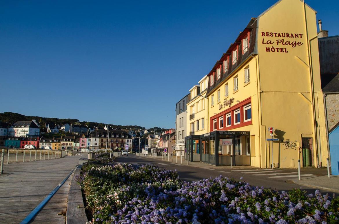 Hotel & Restaurant De La Plage Crozon Exterior photo