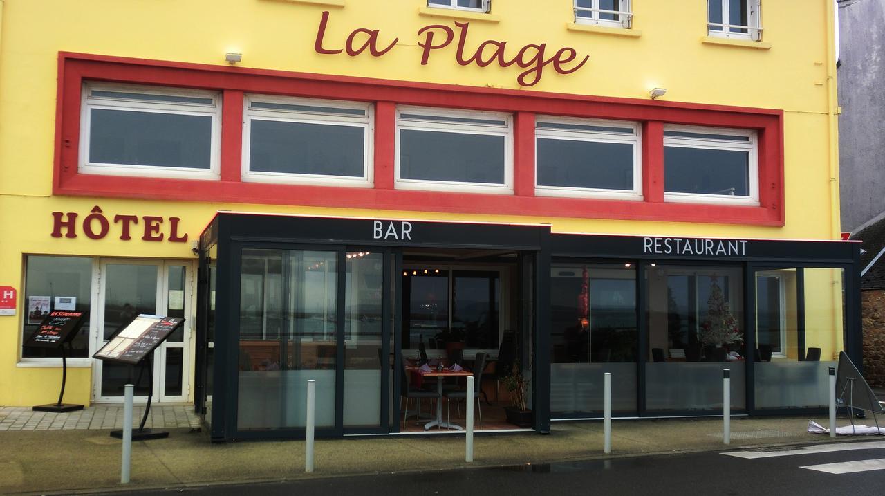 Hotel & Restaurant De La Plage Crozon Exterior photo